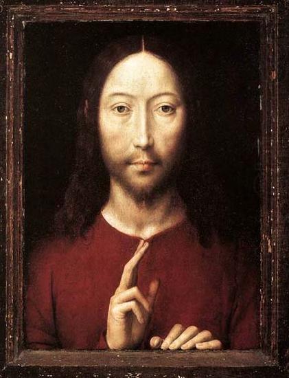 Hans Memling Christ Giving His Blessing china oil painting image